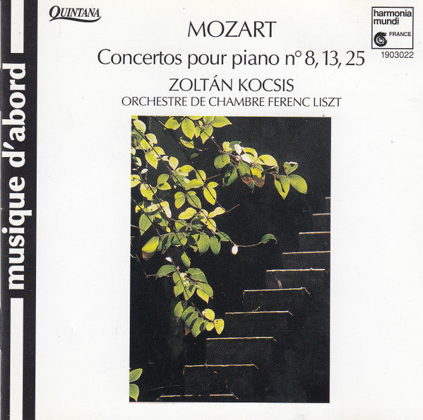 Wolfgang Amadeus Mozart, Zoltán Kocsis, Liszt Ferenc Chamber Orchestra : Concertos Pour Piano No. 8, 13, 25 (CD, Album, RE)