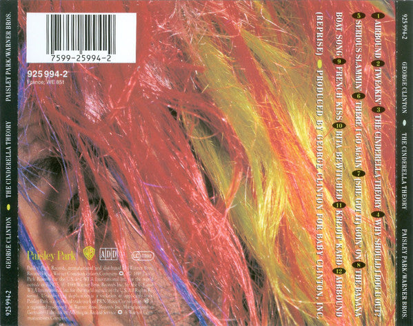 George Clinton : The Cinderella Theory (CD, Album)