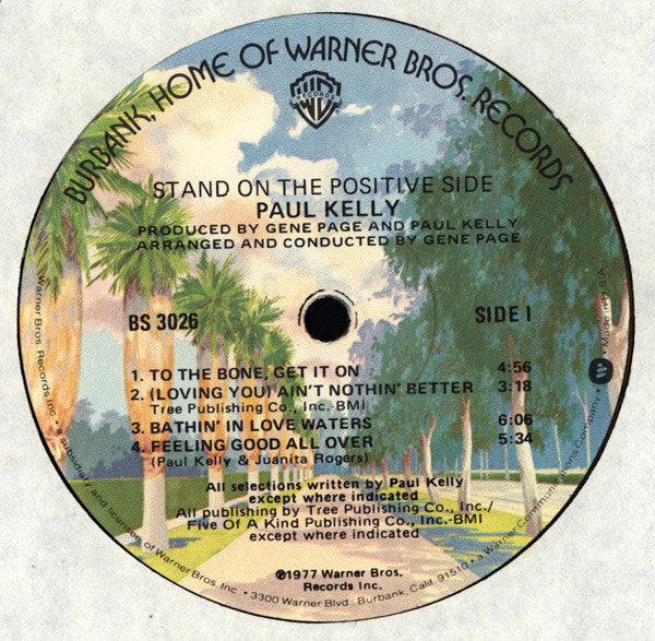 Paul Kelly (3) : Stand On The Positive Side (LP, Album)