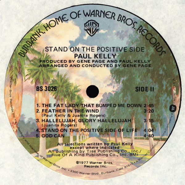 Paul Kelly (3) : Stand On The Positive Side (LP, Album)