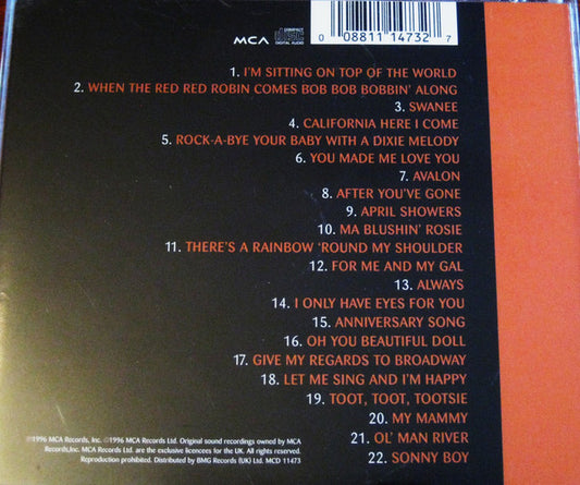 Al Jolson : The Very Best Of Al Jolson (CD, Comp)