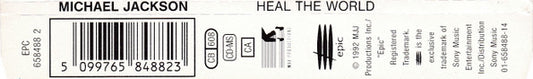 Michael Jackson : Heal The World (CD, Maxi)