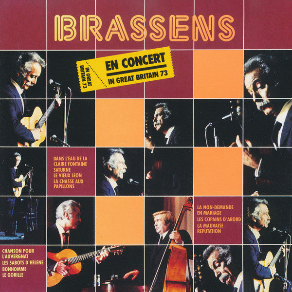 Georges Brassens : In Great Britain 73 (CD, Album, RE)