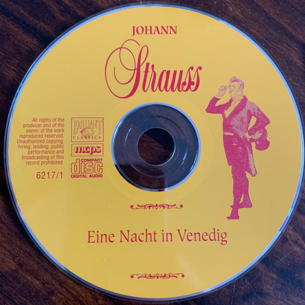 Johann Strauss Jr., Magyar Rádió És Televízió Énekkara, Hungarian State Orchestra, Ernst Märzendorfer : Eine Nacht in Venedig (CD, Album)