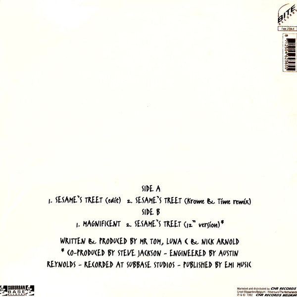 Smart E's : Sesame's Treet (12")