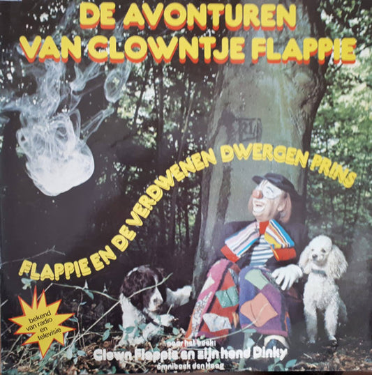Ab van der Linden : De Avonturen van Clowntje Flappie - Flappie En De Verdwenen Dwergenprins (LP, Album)