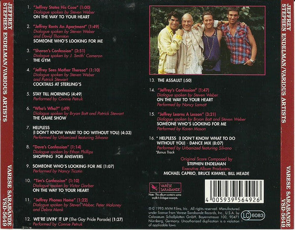Stephen Endelman : Jeffrey (Original Motion Picture Soundtrack) (CD, Album)