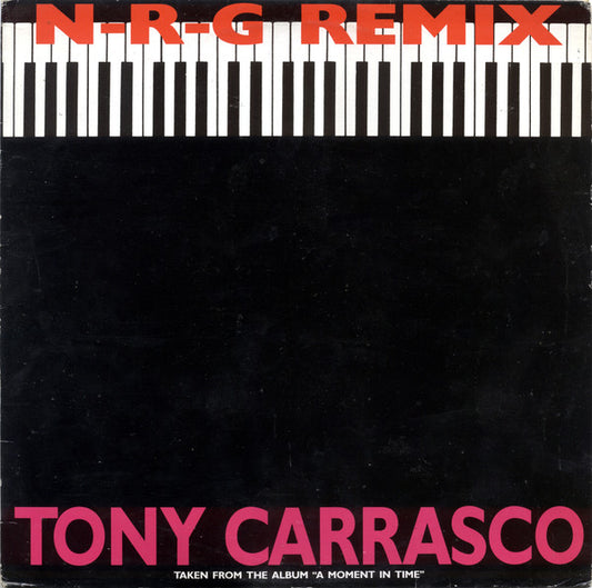 Tony Carrasco : N-R-G (Remix) (12")