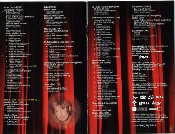 Benny Neyman : Adieu (Oeuvre Overzicht 1974 - 2007) (5xCD, Comp + 2xDVD-V, Comp + Box)