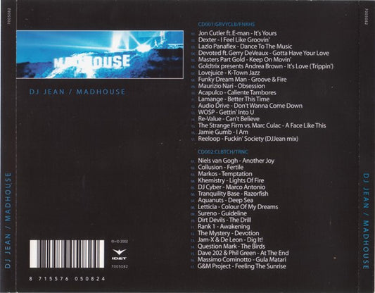 DJ Jean : Madhouse 2002 - Volume 1 (2xCD, Comp, Mixed)