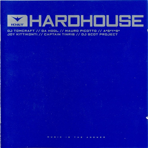 Various : ID&T Hardhouse (2xCD, Mixed)