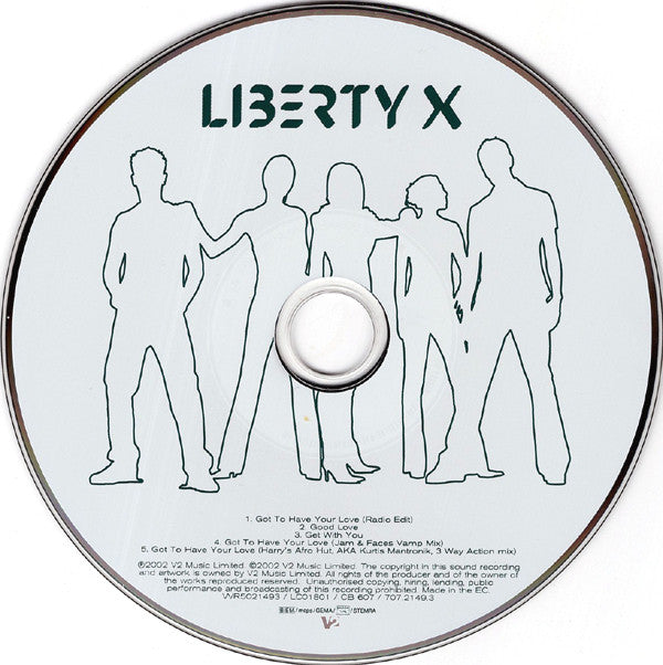 Liberty X : Got To Have Your Love (CD, Maxi)