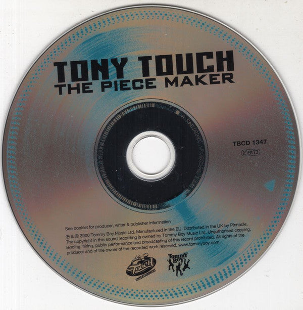 Tony Touch : The Piece Maker (CD, Album, Enh)