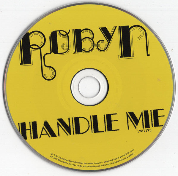 Robyn : Handle Me (CD, Single)