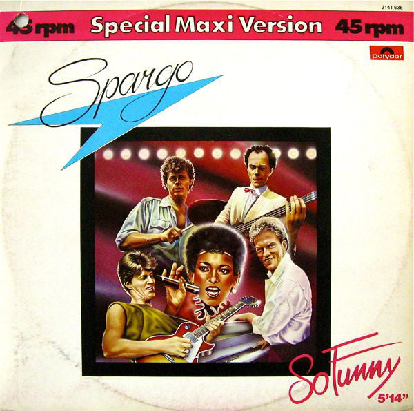 Spargo : So Funny (Special Maxi Version) (12", EP, Maxi)