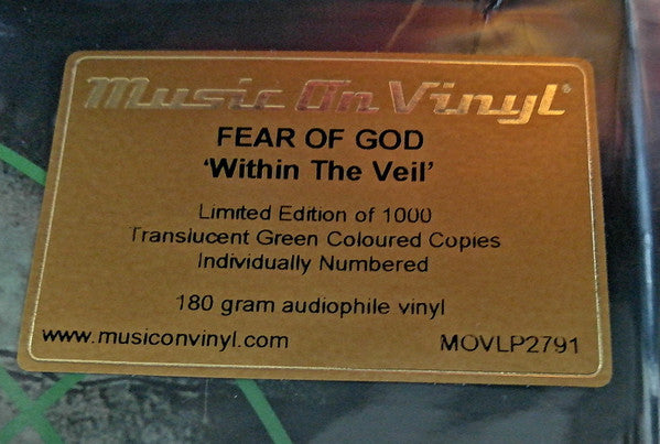 Fear Of God (2) : Within The Veil (LP, Album, Ltd, Num, RE, Gre)