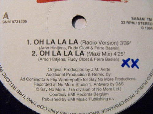 TC Matic : Oh La La La (12")