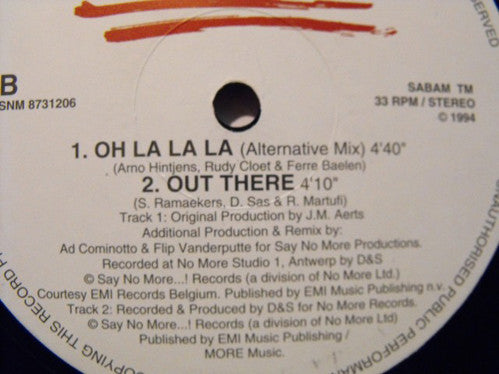 TC Matic : Oh La La La (12")
