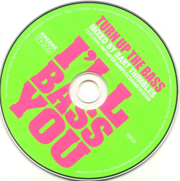 Various : Turn Up The Bass - Let The Bass Kick (2xCD, Comp, Mixed)