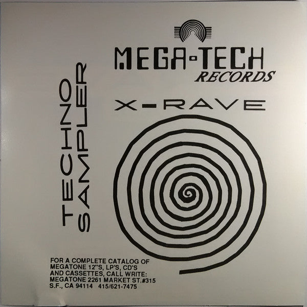 Various : X-Rave Vol. II Techno Sampler (CD, Smplr)
