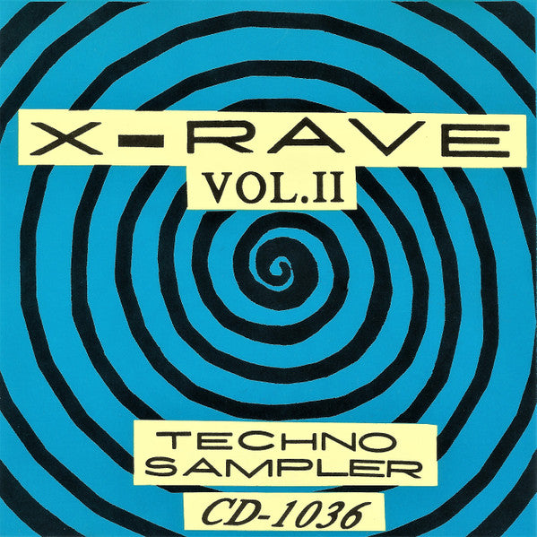 Various : X-Rave Vol. II Techno Sampler (CD, Smplr)