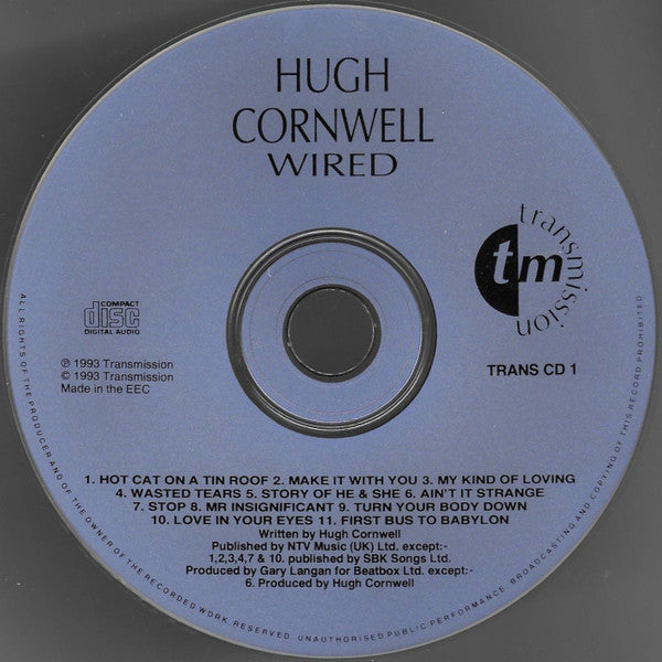 Hugh Cornwell : Wired (CD, Album)