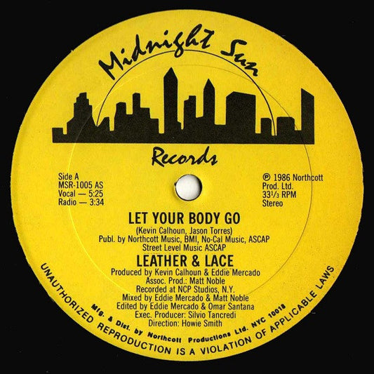 Leather & Lace : Let Your Body Go (12")