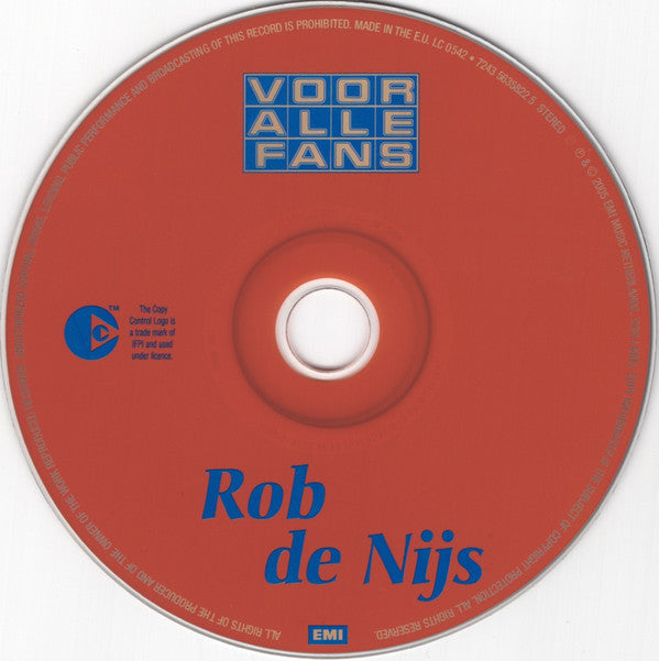 Rob de Nijs : Voor Alle Fans (CD, Comp, Copy Prot. + DVD, Comp)