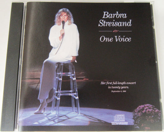 Barbra Streisand : One Voice (CD, Album)