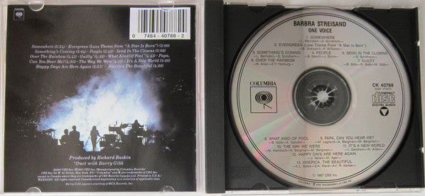 Barbra Streisand : One Voice (CD, Album)