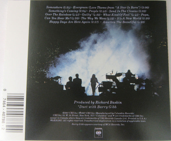 Barbra Streisand : One Voice (CD, Album)