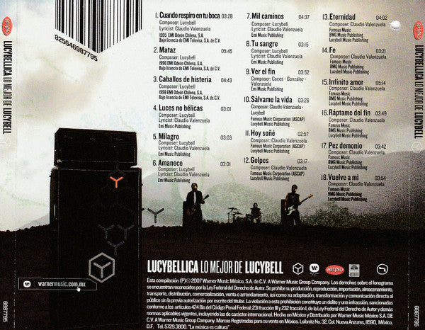 Lucybell : Lucybellica (Lo Mejor De Lucybell) (CD, Comp)