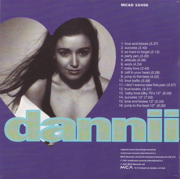 Dannii Minogue : Love And Kisses And... (CD, Album, RE)