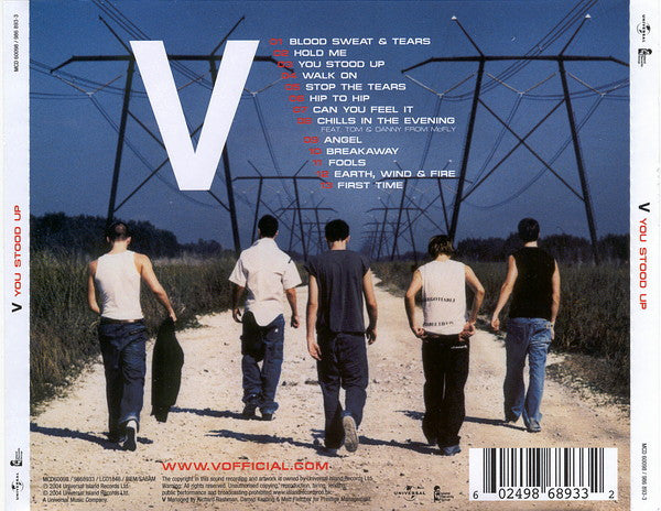 V (9) : You Stood Up (CD, Album)