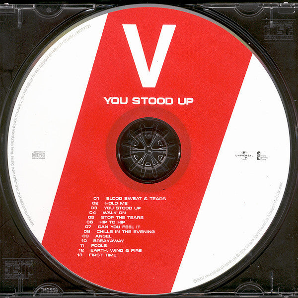 V (9) : You Stood Up (CD, Album)