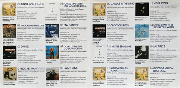 Elton John : Rocket Man ● The Definitive Hits (CD, Comp, S/Edition, Tra)