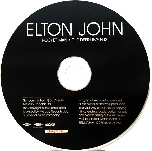 Elton John : Rocket Man ● The Definitive Hits (CD, Comp, S/Edition, Tra)