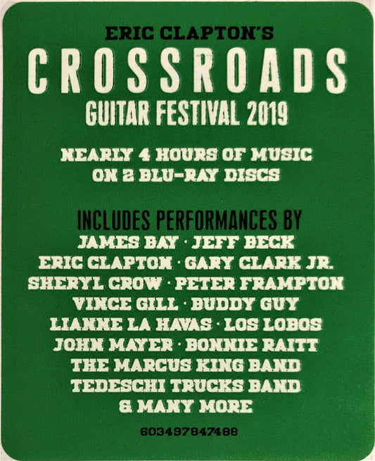 Eric Clapton : Eric Clapton's Crossroads Guitar Festival 2019 (2xBlu-ray, Dig)