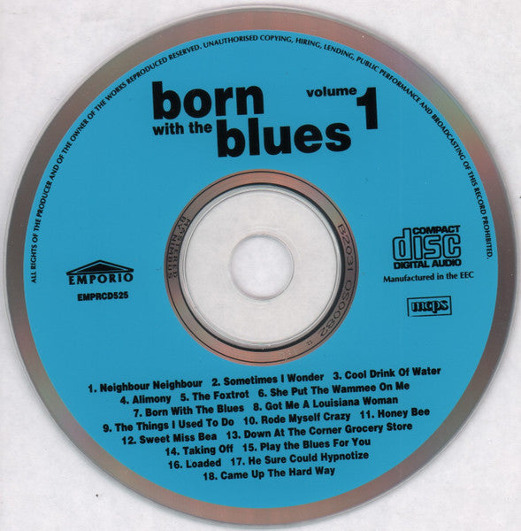 Various : Born With The Blues Volume 1 (CD, Comp)