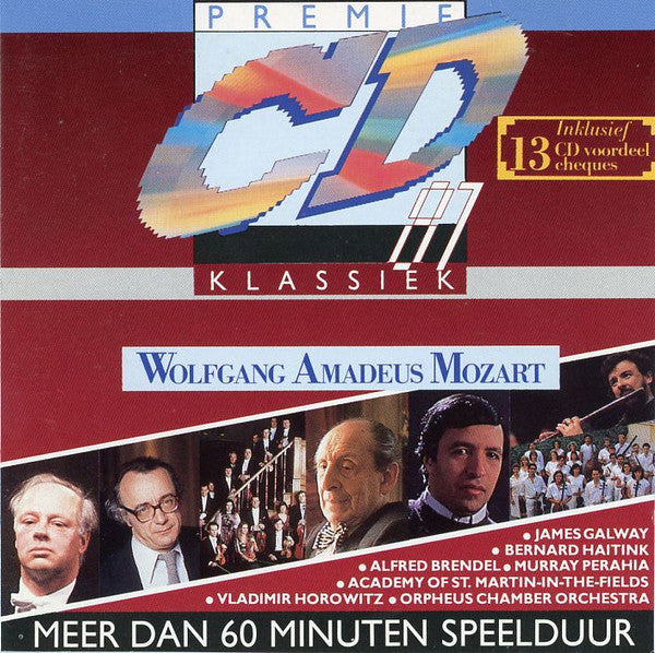 Wolfgang Amadeus Mozart, James Galway, Bernard Haitink, Alfred Brendel, Murray Perahia, The Academy Of St. Martin-in-the-Fields, Vladimir Horowitz, Orpheus Chamber Orchestra : Premie CD '87 Klassiek (CD, Comp)