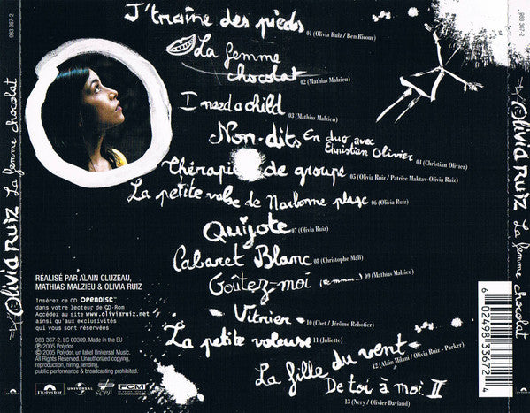 Olivia Ruiz : La Femme Chocolat (CD, Album, Enh, RE)