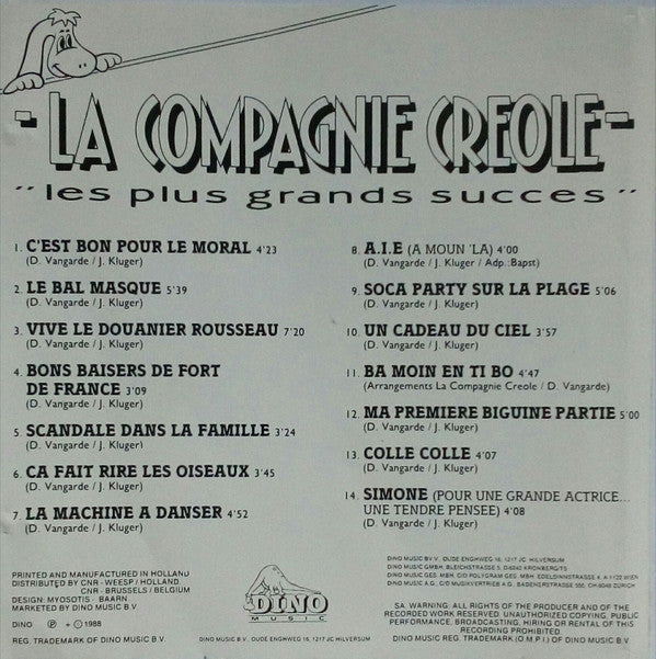 La Compagnie Créole : Les Plus Grands Succes (CD, Comp)