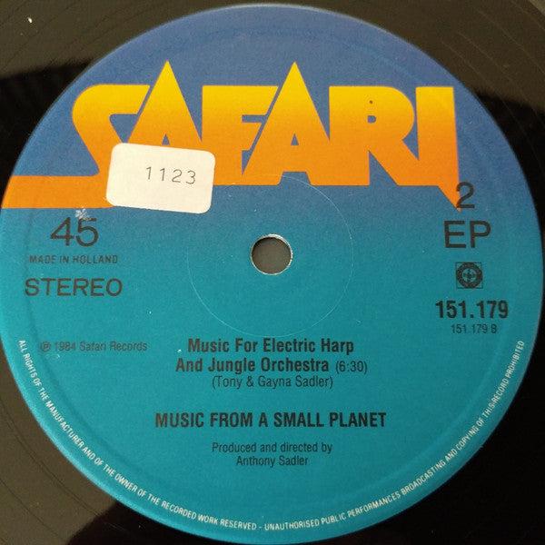 Music From A Small Planet : Love Sacrifice (Creole Prayer) (12")