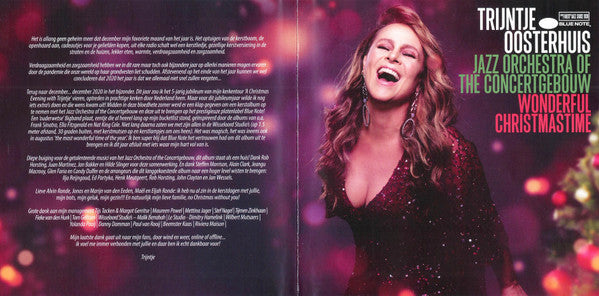 Trijntje Oosterhuis & Jazz Orchestra Of The Concertgebouw : Wonderful Christmastime (CD, Album)