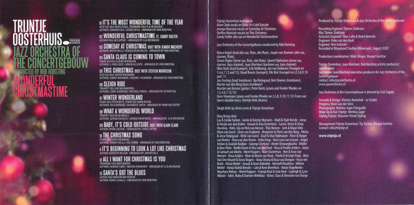 Trijntje Oosterhuis & Jazz Orchestra Of The Concertgebouw : Wonderful Christmastime (CD, Album)