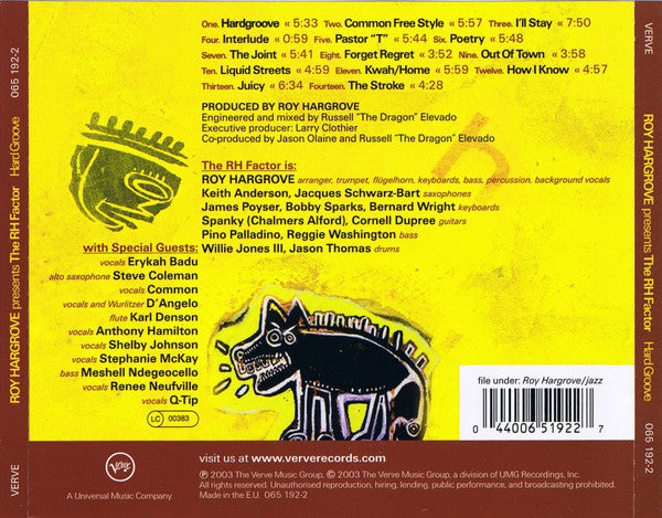 The RH Factor : Hard Groove (CD, Album)
