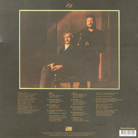 Jan Akkerman & Kaz Lux : Eli (LP, Album, Ltd, Num, RE, Gol)