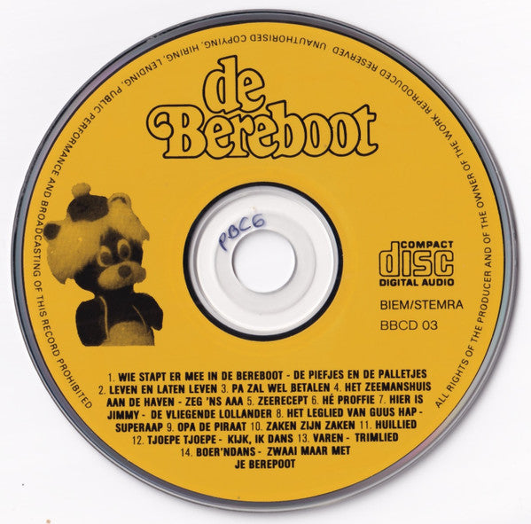 De Bereboot : De Bekendste Liedjes (CD, Comp)