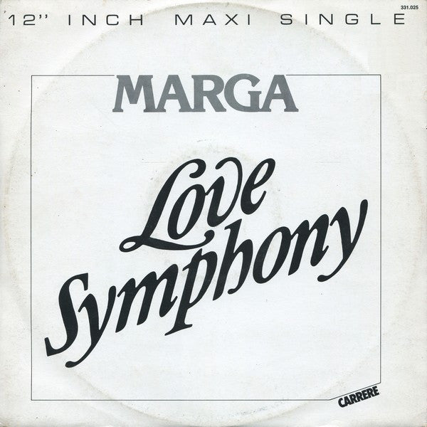 Marga Scheide : Love Symphony (12")