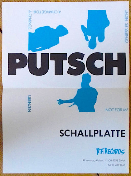 Putsch (2) : Geniess Es Nicht (12")